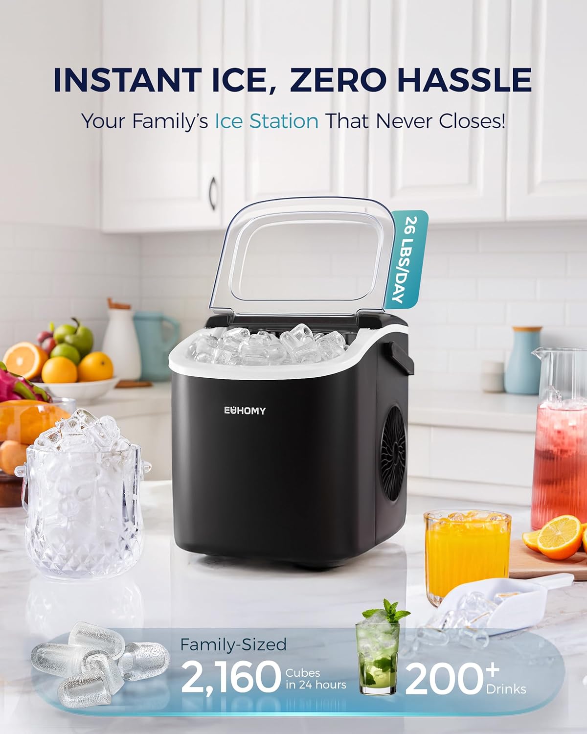 Quick Chill Ice Maker