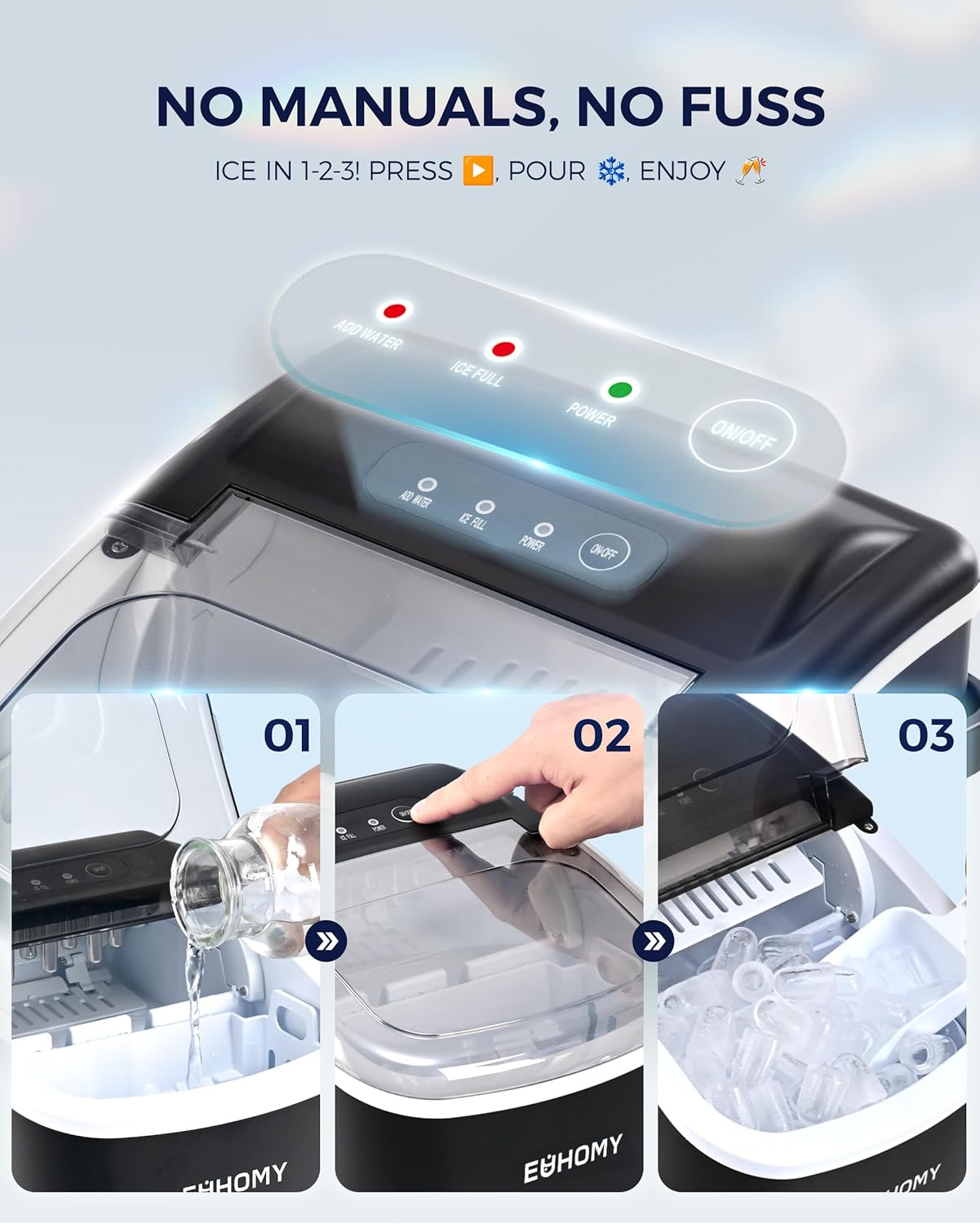 Quick Chill Ice Maker